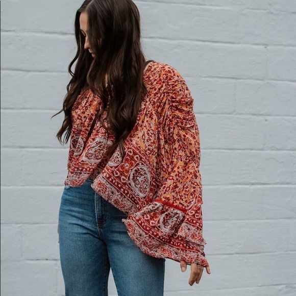 FREE PEOPLE| Lorraine Tiered Kimono - Picture 5 of 8
